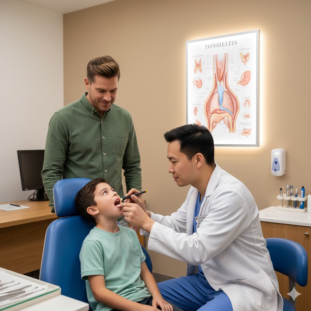 Home tonsillitis treatment